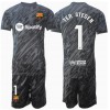 Barcelona Ter Stegen #1 Torwart 3rd Trikot 2024-25 Kurzarm (+ kurze hosen)
